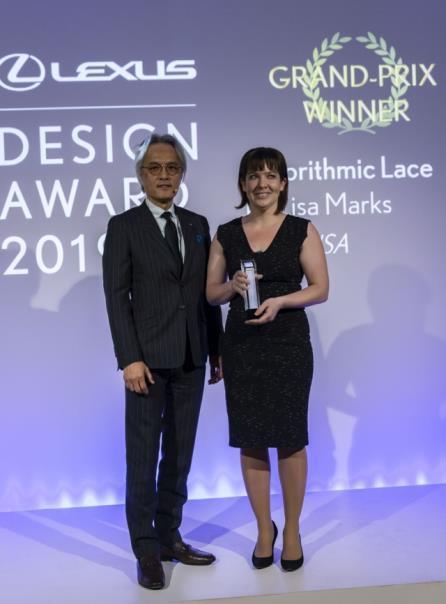 Lexus Design Award 2019 für „Algorithmic Lace“ von Lisa Marks